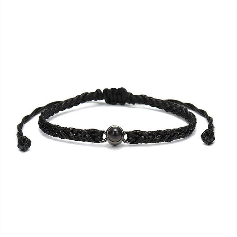 Personalized Flare Photo Bracelet