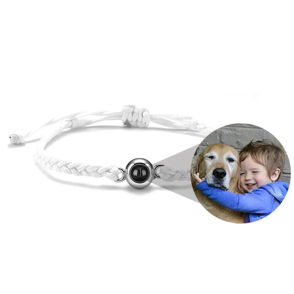 Personalized Flare Photo Bracelet